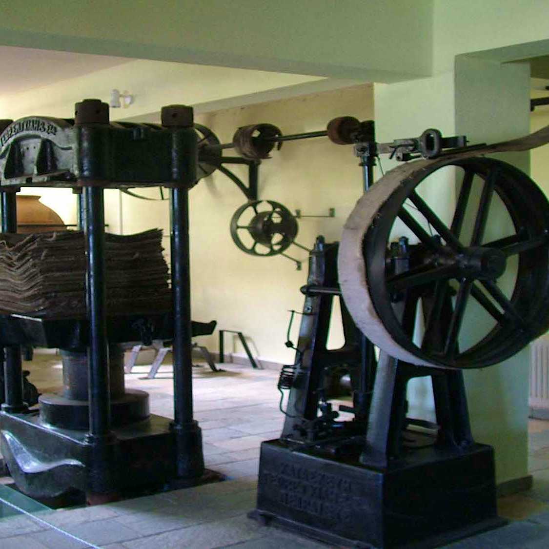 Photo Caption: Visit the nearby Olive Oil Museum in Skala Rachoni