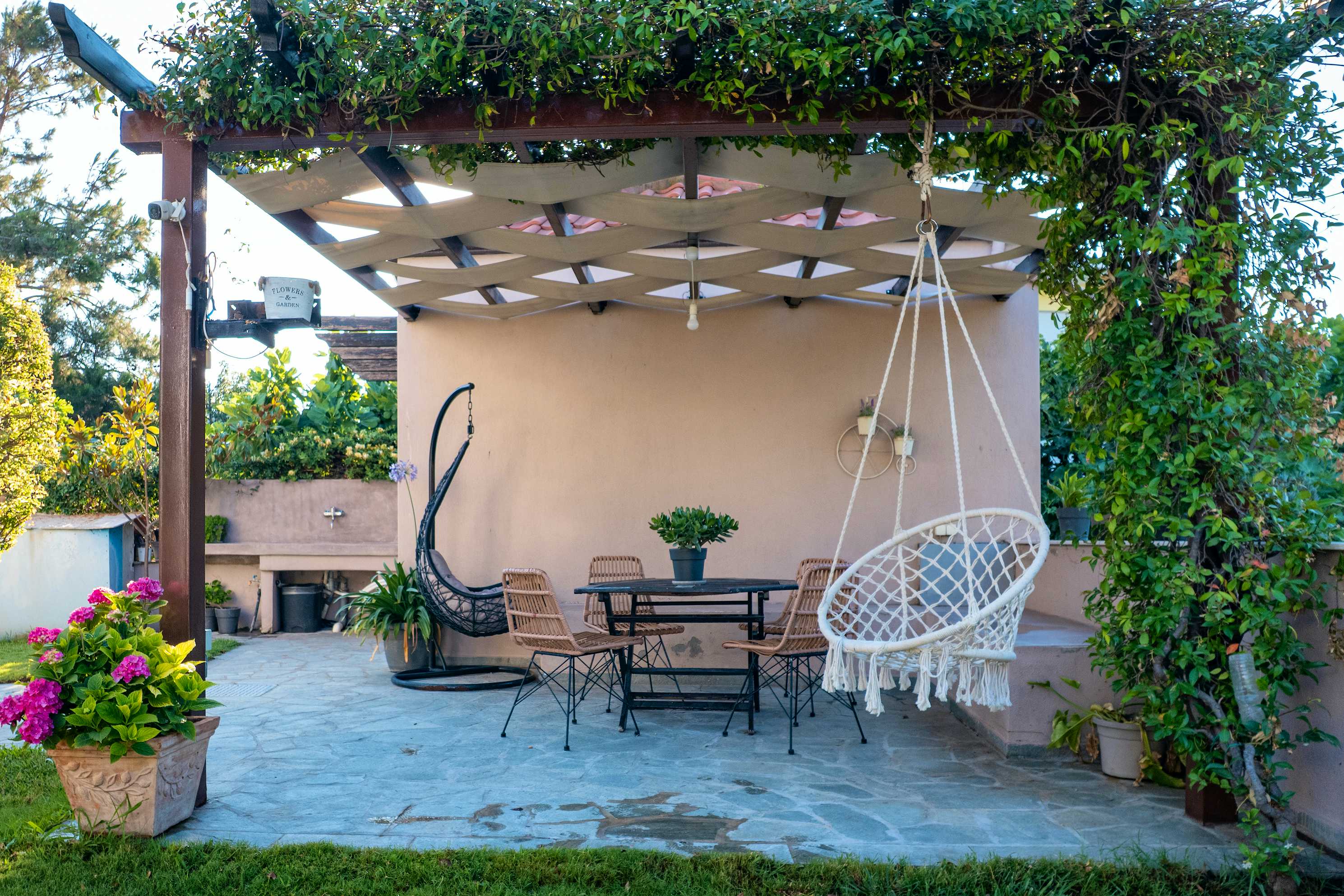 Photo Caption: Garden Relax & Unwind Find a place to rest in the